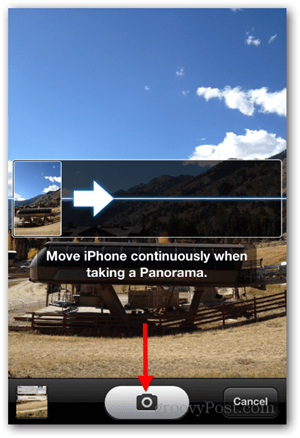 Ta iPhone iOS Panoramic Photo - Pan Camera