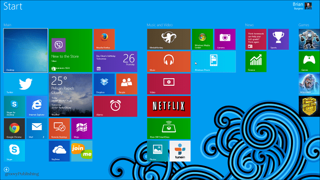 Windows 8.1 Tips: Gjør skrivebordets og startskjermbakgrunnen den samme