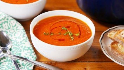 Hvordan lage tomatsuppe enklest? Tips for å lage tomatsuppe hjemme