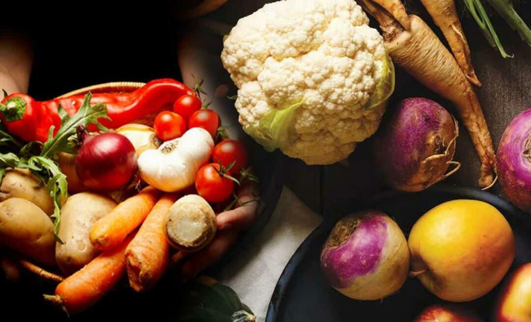 Hvilke grønnsaker og frukt skal du spise i oktober? Hvilken mat kan du spise i oktober?