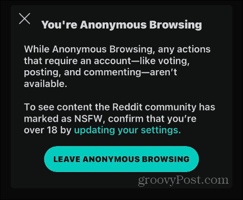 Hold deg privat på Reddit