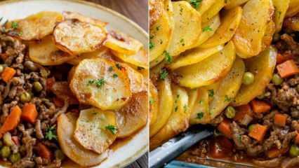 Hvordan lage kjøtt- og potetpai? Oppskrift på tyrkisk fryd på kjøtt og potetdeig