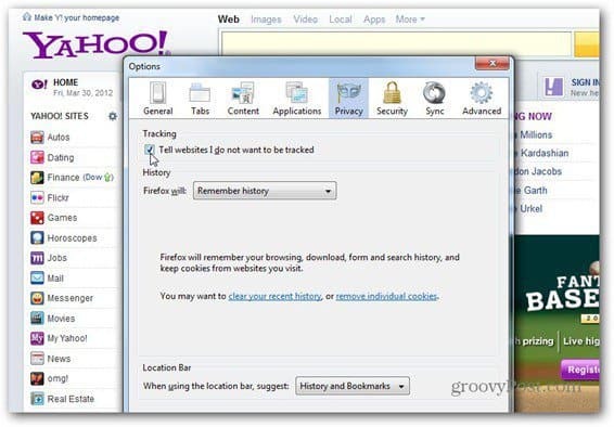Yahoo Embraces Spor ikke: Hvordan aktivere det