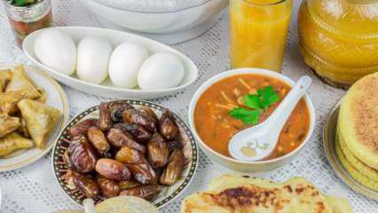 Hva er måtene for balansert ernæring i Ramadan? Hva bør vurderes i sahur og iftar?