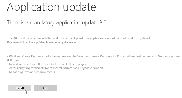Windows Phone Gjenopprettingsverktøy har et nytt navn og funksjoner