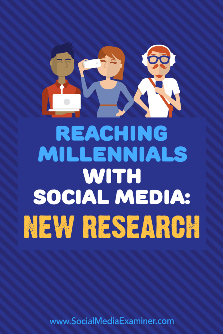 Nå tusenår med sosiale medier: Ny forskning: Social Media Examiner
