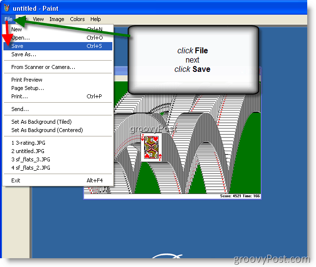 Ta et skjermbilde i Windows XP