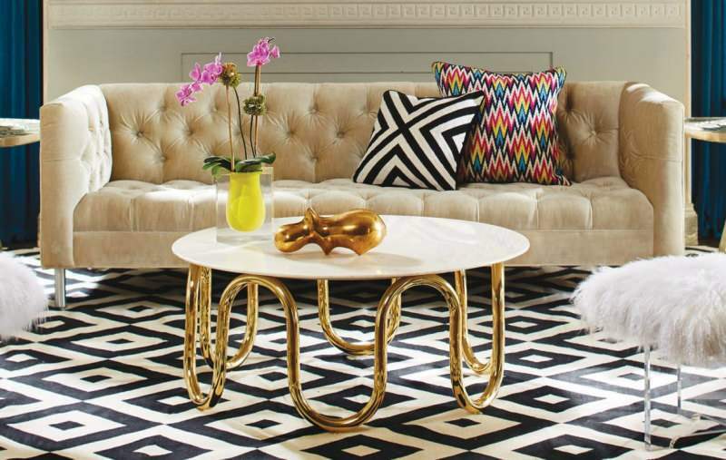 Ny trend innen dekorasjon: Gyldne møbler