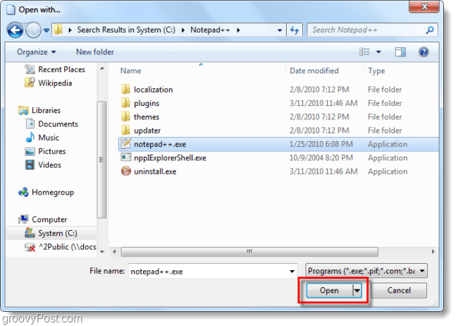 Hvordan legge til programtilknytninger til filtyper i Windows 7