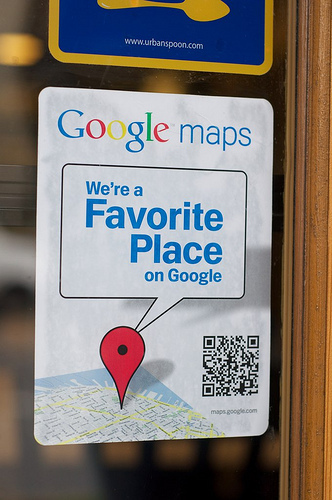 google lokale steder