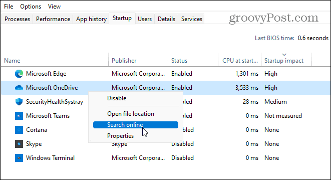 Oppgavebehandling Windows 11 mer info