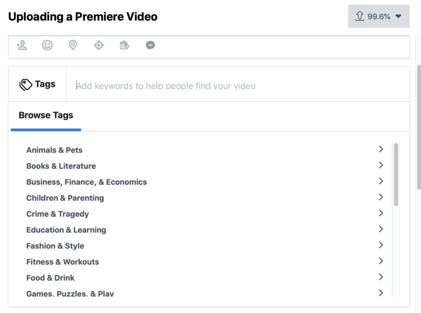 Slik setter du opp Facebook Premiere, trinn 4, videokoder