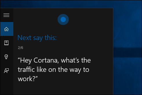 Tren Voice Cortana Windows 10