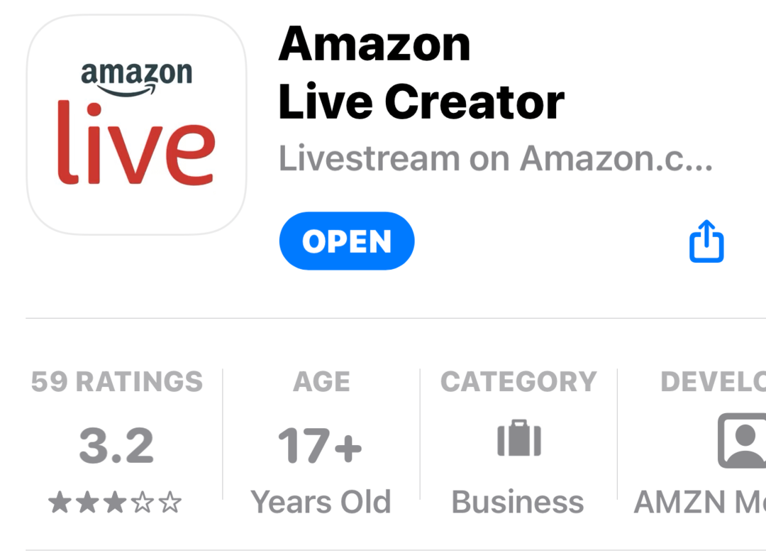 Amazon Live Video: Komme i gang: Undersøker for sosiale medier