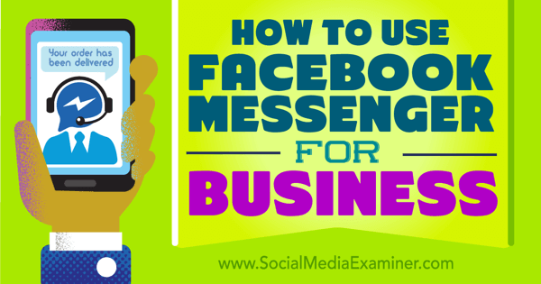 koble til og engasjere deg med facebook messenger
