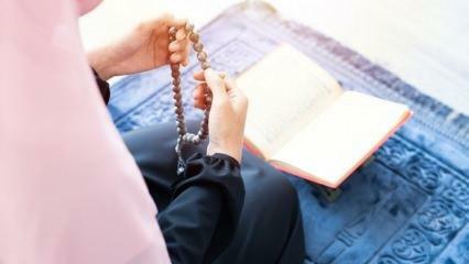 Hvordan lage bønn tasbih? Bønner og dhikr som skal resiteres etter bønn