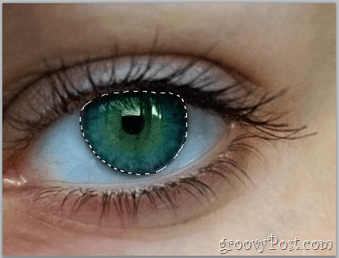 Adobe Photoshop Basics - Human Eye select eye lag