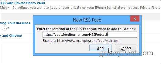 Ny RSS-feed