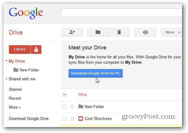 Last ned-Google-Drive