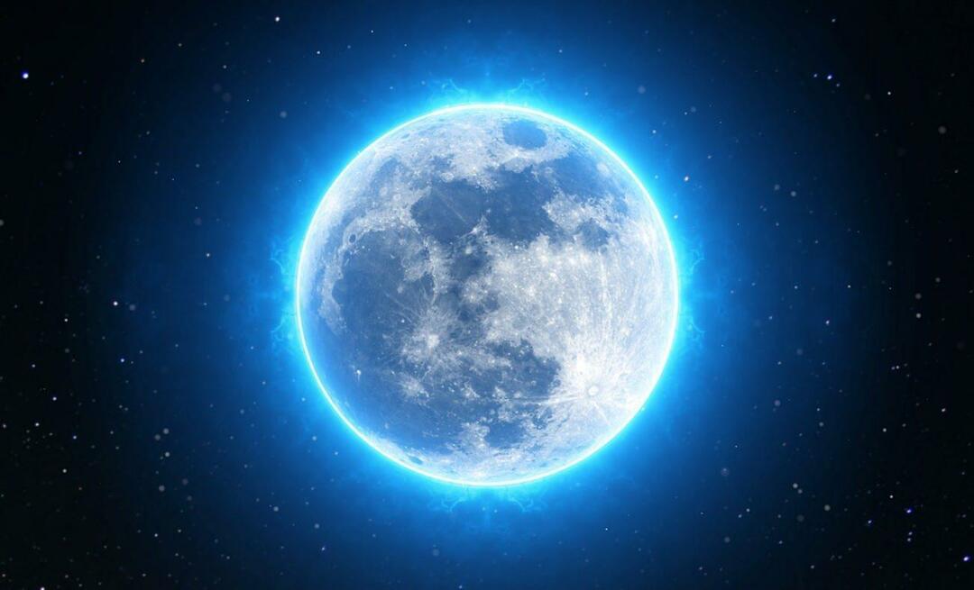 Hva er en blå måne? Når vil den blå månen inntreffe? Vil det bli sett fra Tyrkia? 