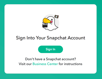 Logg på med påloggingsinformasjonen din for Snapchat.