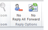 Slik forhindrer du svar alle i Outlook 2010