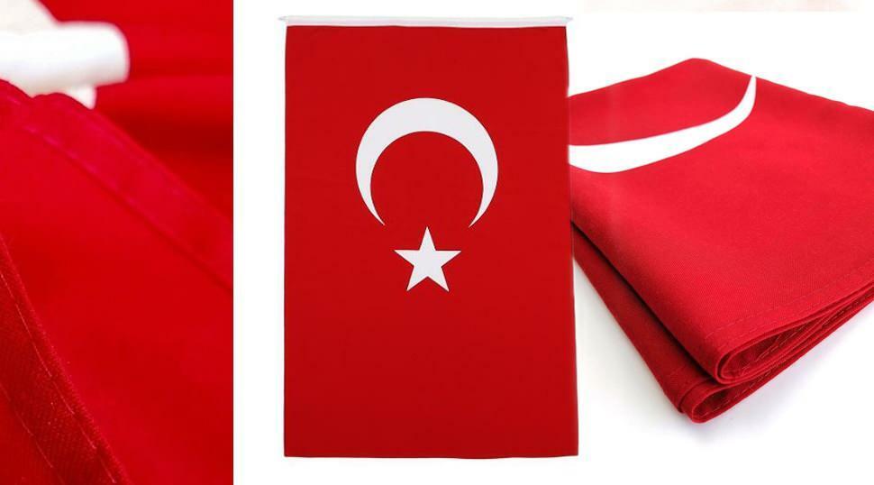 Flagg tyrkisk flagg