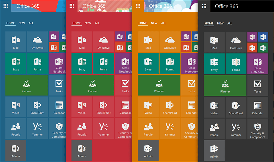 Microsoft oppdaterer Office 365 App Launcher