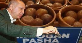 'Erdogan Pasha' dessert begynte å bli solgt i Kosovo! Disse bildene ble agendaen på sosiale medier.