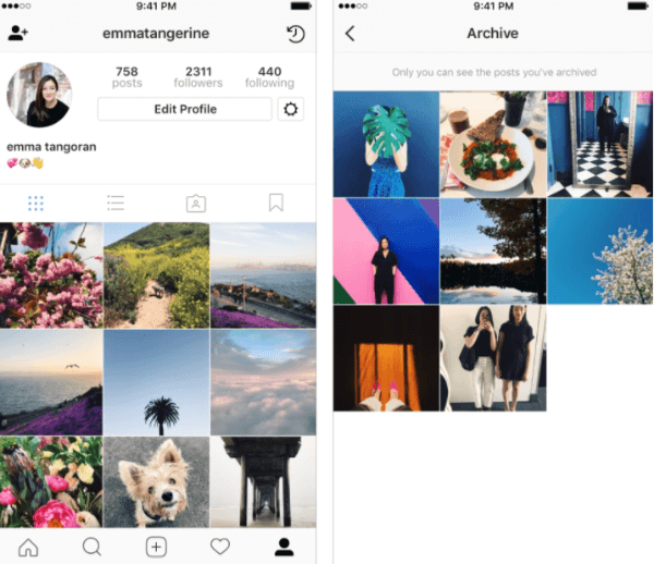 Instagram ga mye ut sin nye arkivfunksjon for alle brukere. 