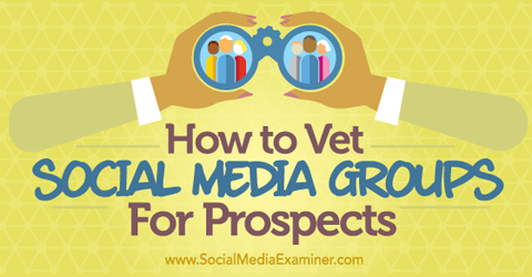 veterinærgrupper for sosiale medier for potensielle kunder