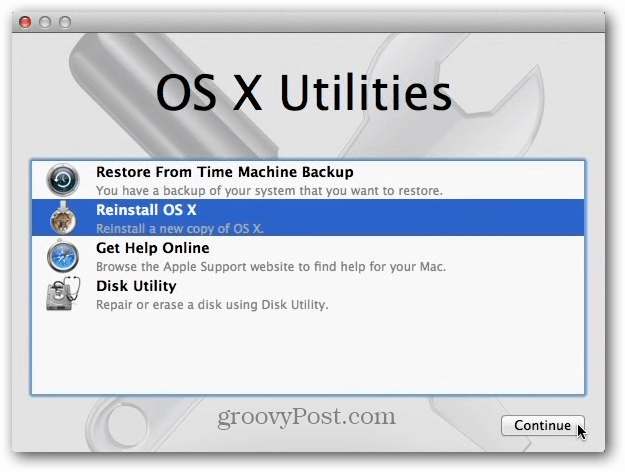 OS X Verktøy