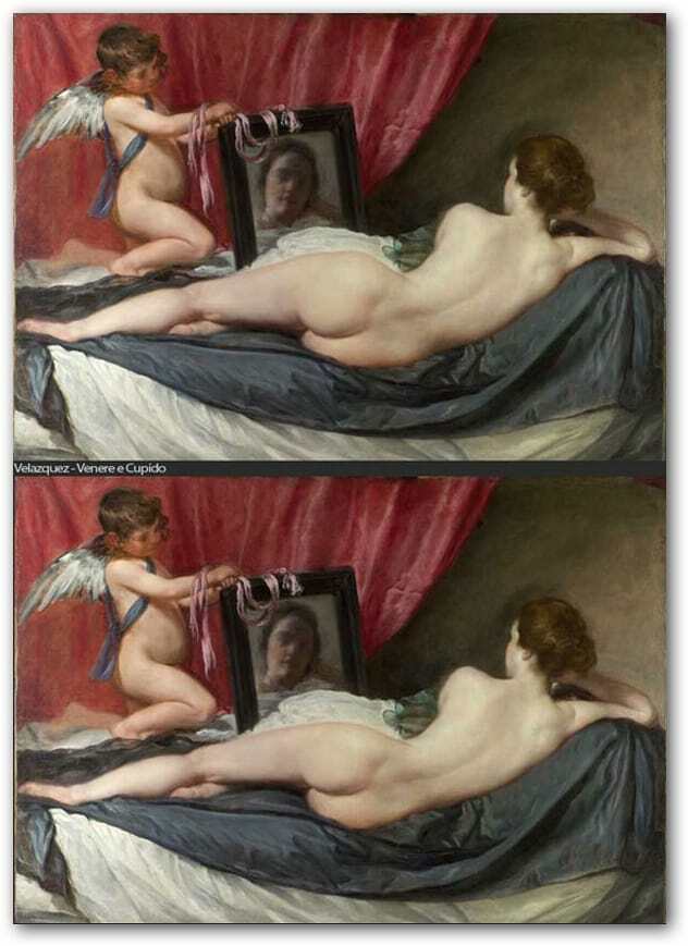 Photoshopping av berømte kunst Venus