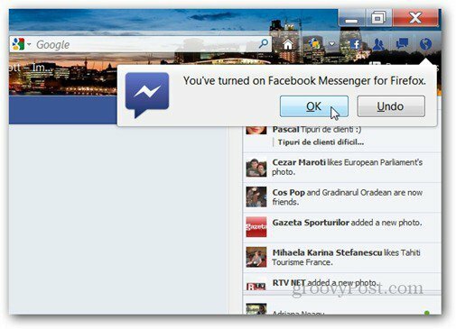 facebook messenger for firefox varsling