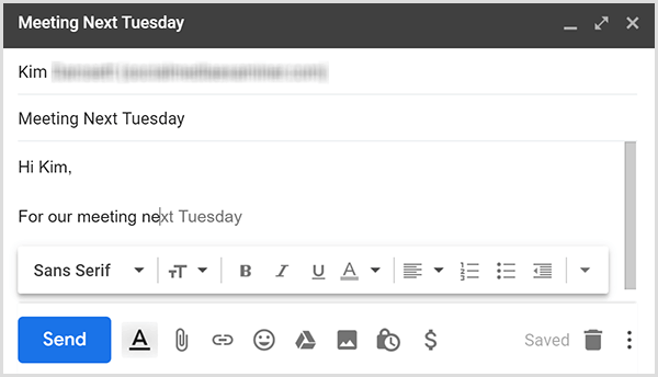 Gmail Smart Compose bruker prediktiv tekst for å hjelpe deg med å skrive e-post raskt.
