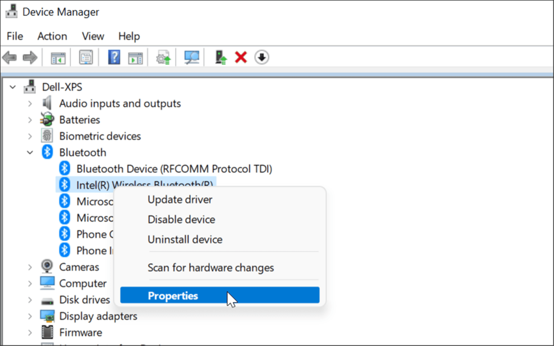 bluetooth enhetsbehandling windows 11