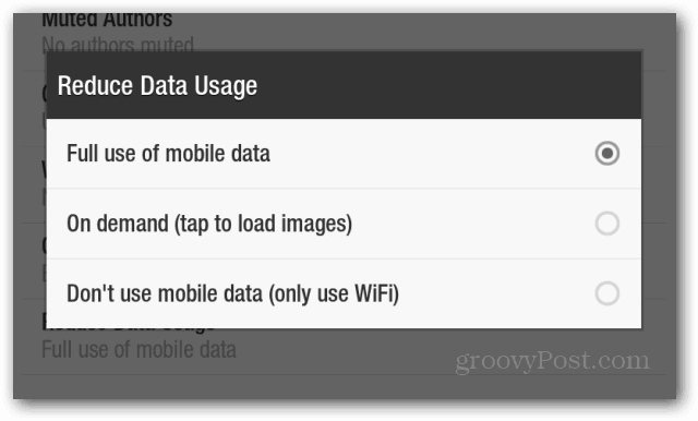 Flipboard reduserer metoden for bruk av mobildata