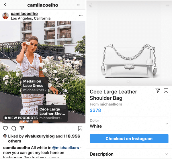 Instagram Creator kan kjøpes innlegg med en merket partner.