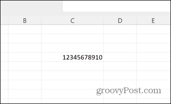 excel standard notasjon