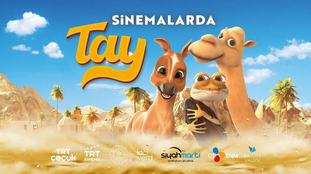 TRT-samproduksjonen "TAY" vil være den første tyrkiske animasjonsfilmen som blir utgitt i Midtøsten