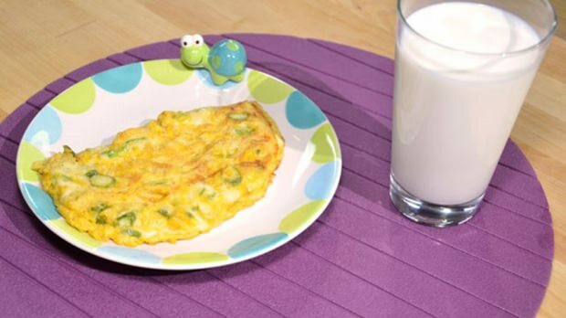 vegetabilsk omelettoppskrift for babyer
