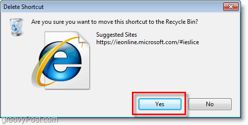 Internet Explorer 8 - sletting av confrim
