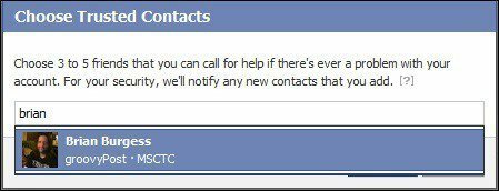 facebook legge til pålitelige kontakter