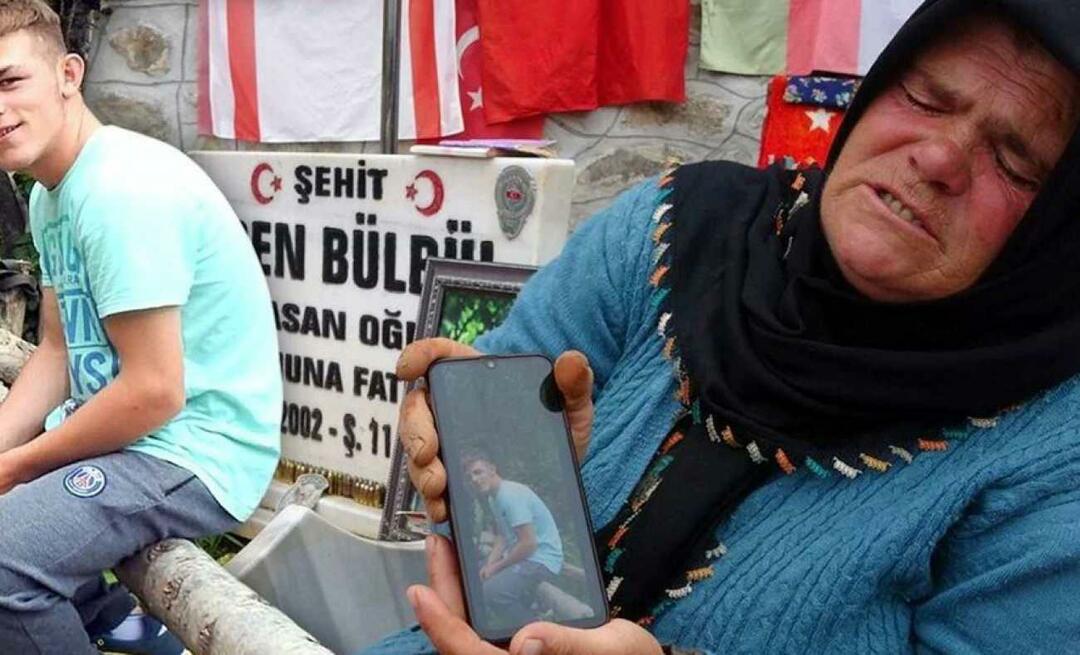 Den talen til Eren Bülbüls mor, Ayşe Bülbül, var hjerteskjærende! Millioner gråt på bursdagen din