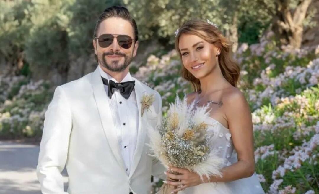 Ahmet Kural og Çağla Gizem Çelik giftet seg!