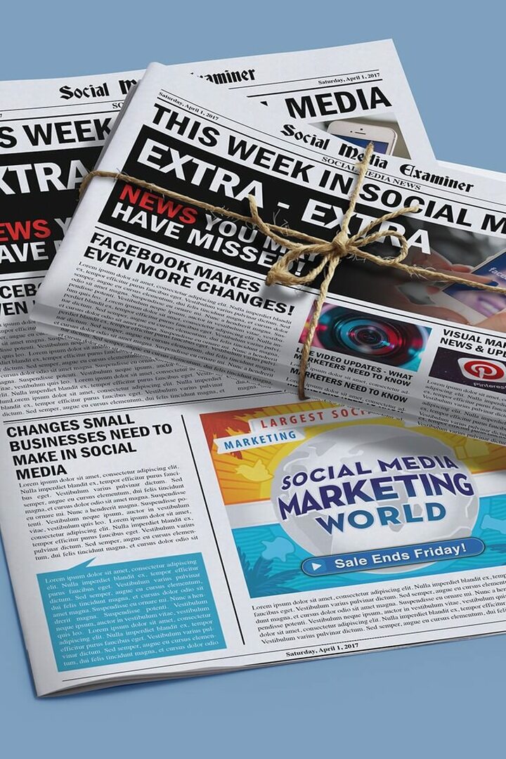 Facebook-historier lanseres globalt: Denne uken i sosiale medier: Social Media Examiner