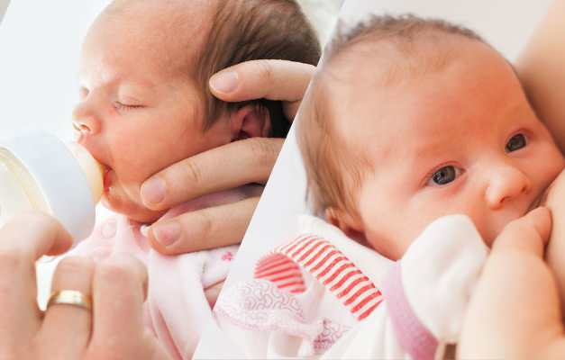 Nyfødt baby ernæring! Bruk av flaske hos nyfødt baby
