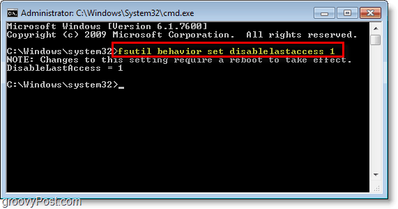 Windows 7-skjermbilde - hvordan å deaktivere innstillingen