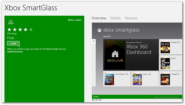 Installer Xbox SmartGlass