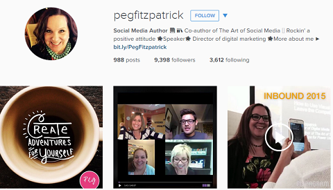Peg Fitzpatrick på Instagram